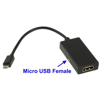 Đầu Chuyển Đổi Micro Usb Sang Hdmi Mhl Cho Điện Thoại Thông Minh - S2