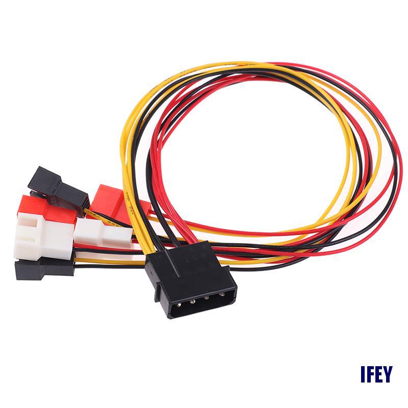 Dây Cáp Chuyển Đổi Quạt Tản Nhiệt Từ 4pin Molex Sang 3pin 12v 7v 5v