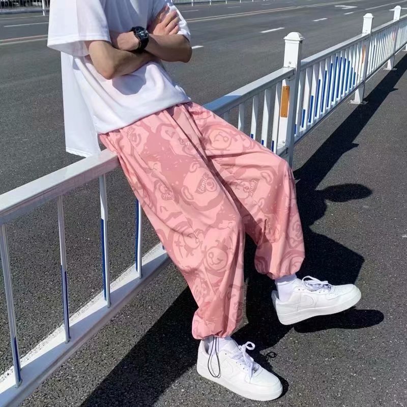 Quần dài ống rộng phong cách năng động trẻ trung dành cho nam