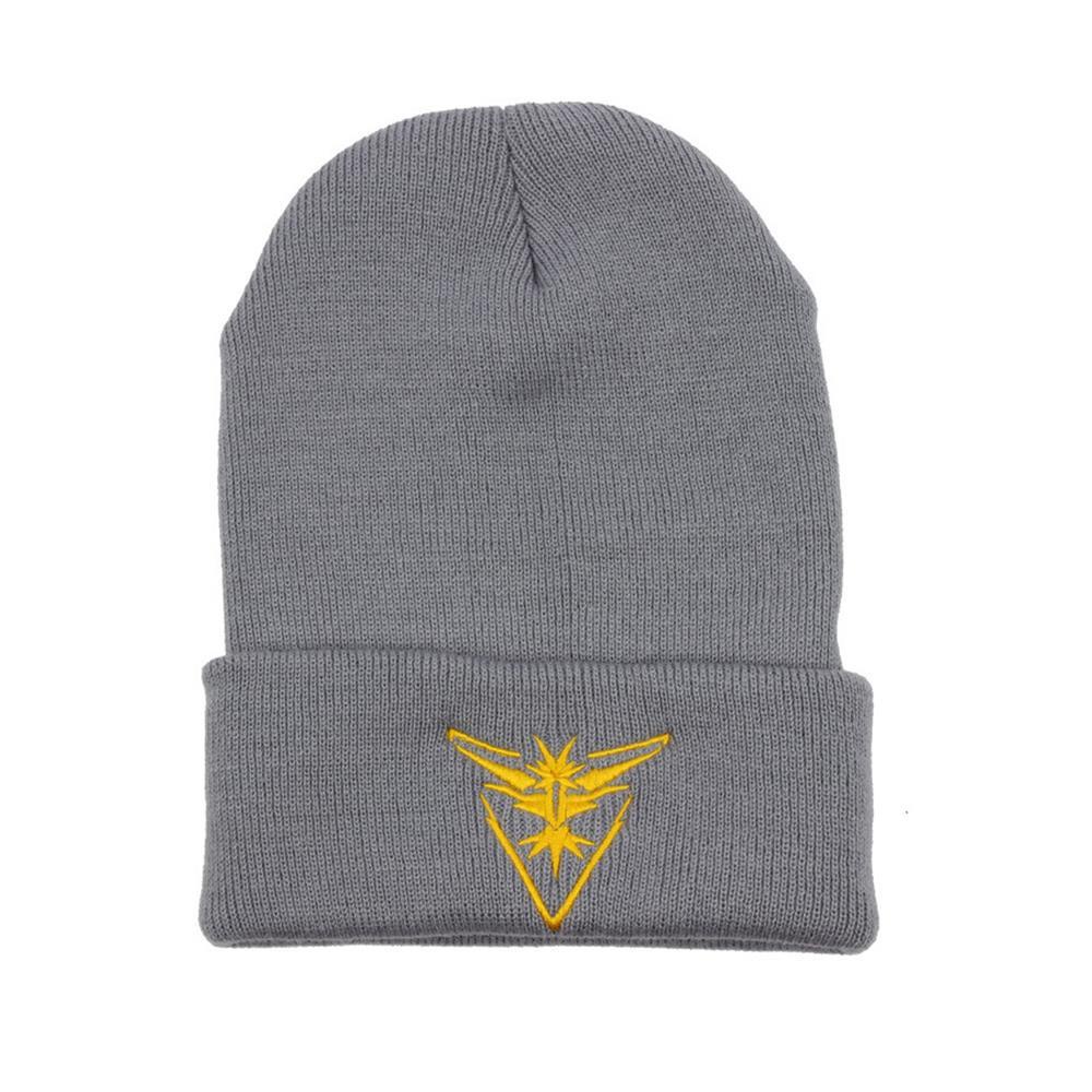 Mũ Beanie Dệt Kim Unisex Hình Pokemon Go Mới