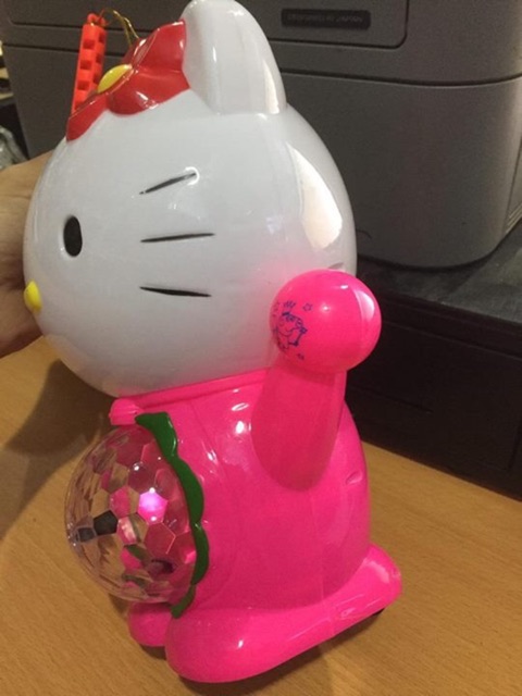 Đèn lồng kitty có nhạc và đèn led nhấp nháy