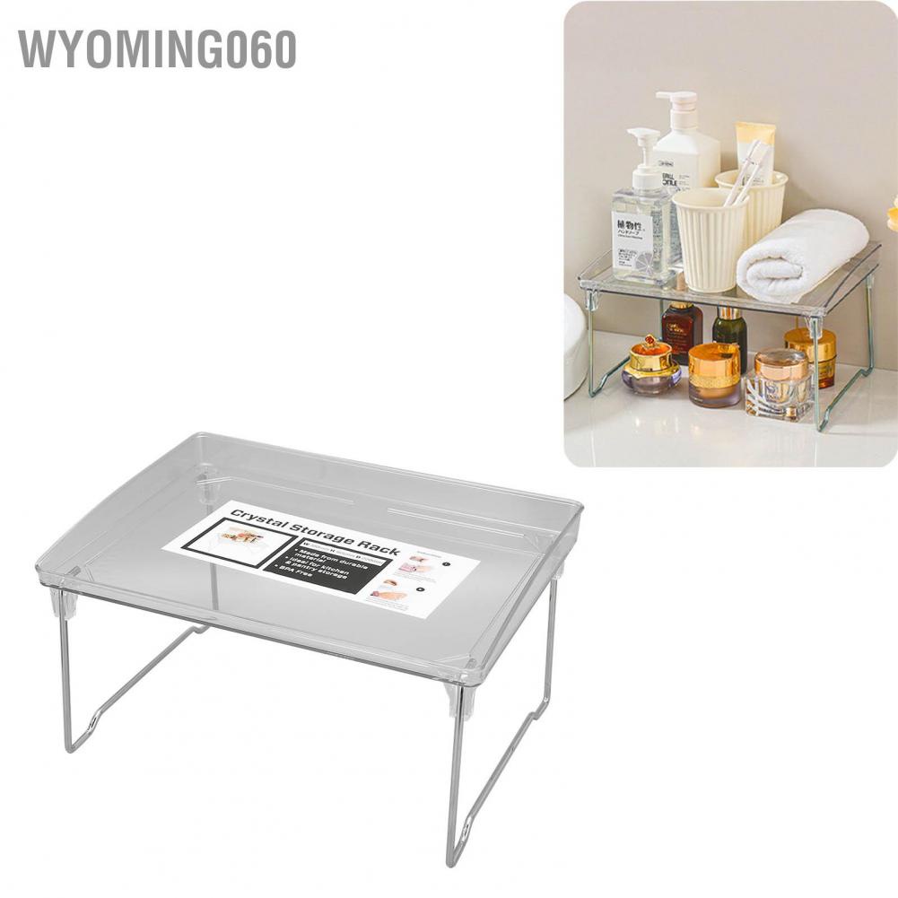 Wyoming060 Kệ tổ chức bàn làm việc bằng thép không gỉ có thể gập lại lưu trữ để đa năng cho gia đình