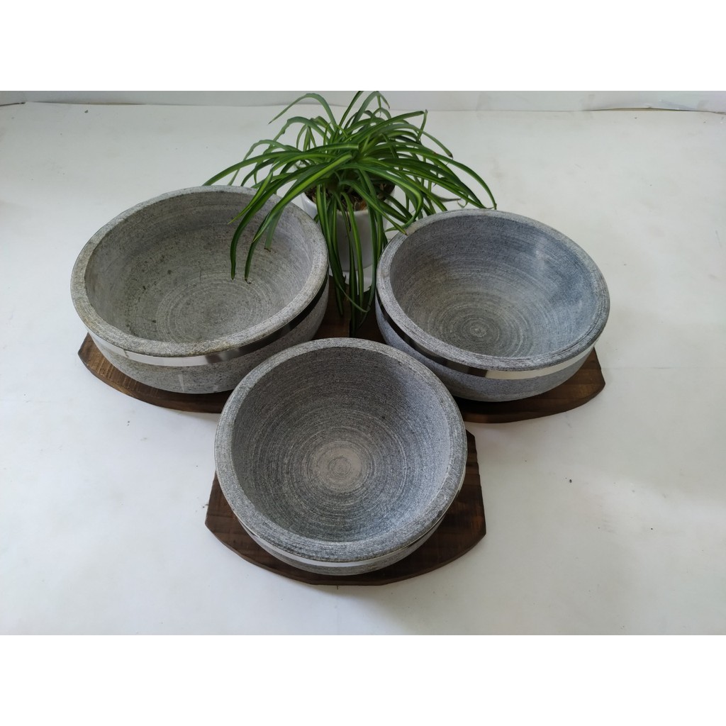 Tô đá, thố đá, bát đá (chịu nhiệt,giữ nhiệt) 18cm