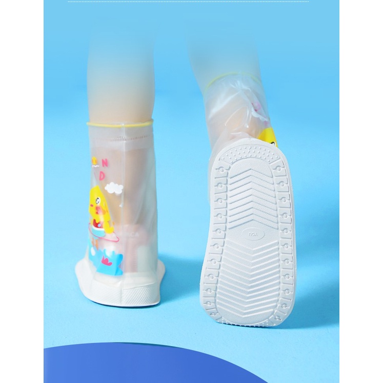Giày ủng đi mưa cho bé trai bé gái tích hợp làm ủng đi mưa - Nhiều size