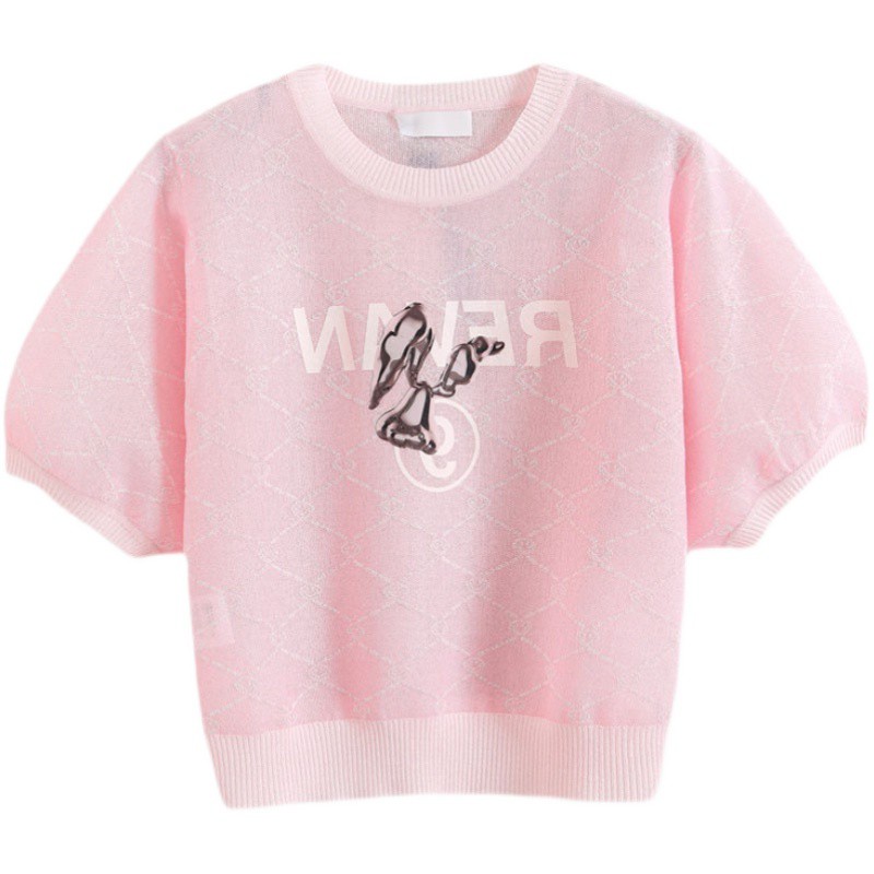 áo len cộc tay chất mềm mịn siêu đẹp 2021