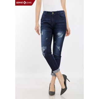 Quần dài Jeans Nữ Slimfit TQ107J502 GENVIET
