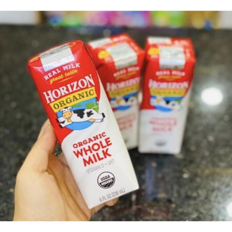 Horizon Organic whole Milk (236ml)