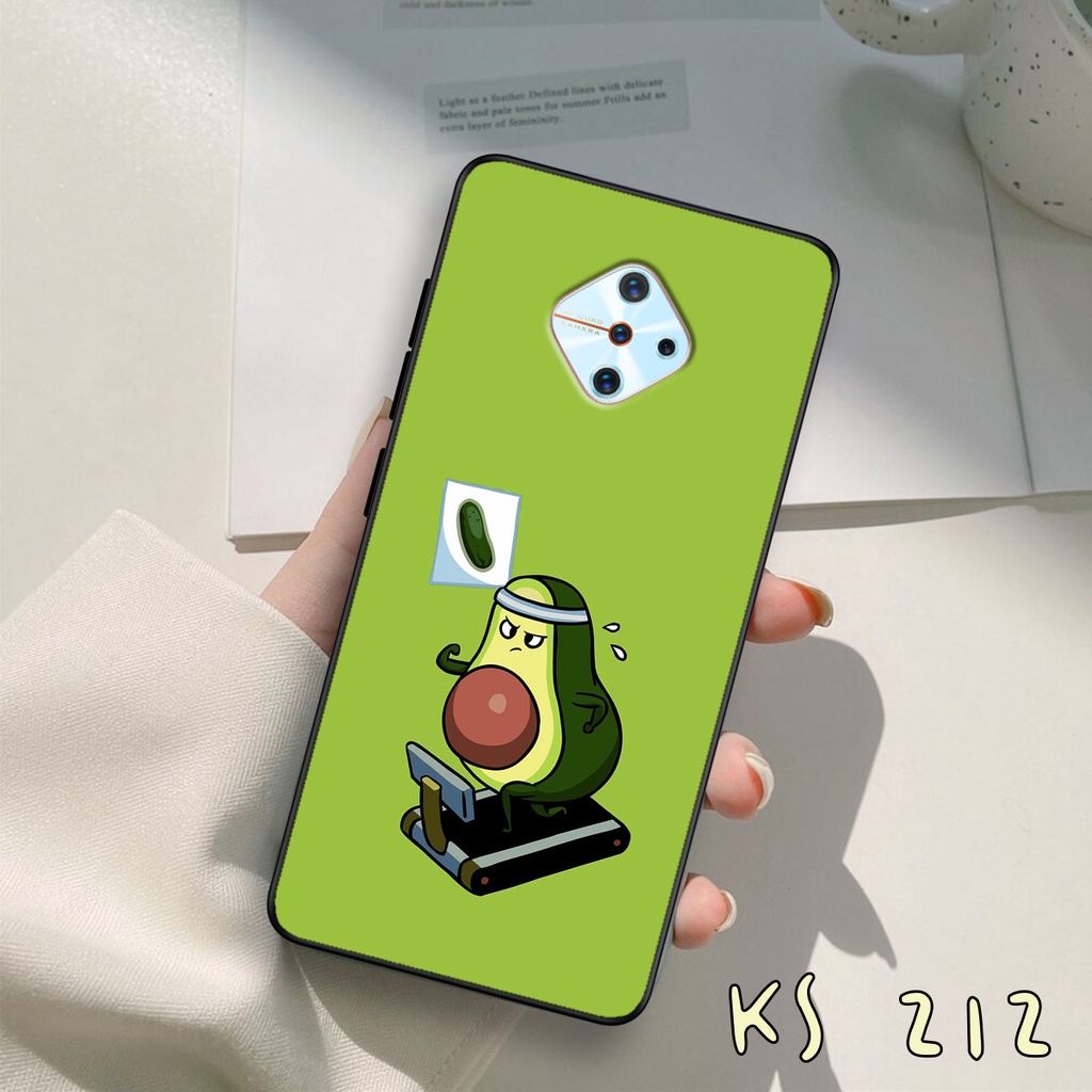 Ốp lưng Vivo S1 - Vivo S1 Pro - Ốp in hình trái bơ siêu dễ thương