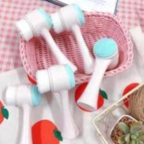 [TẶNG QUÀ 0Đ] Cọ massage rửa mặt KOREA 2 đầu 3D gai silicon.