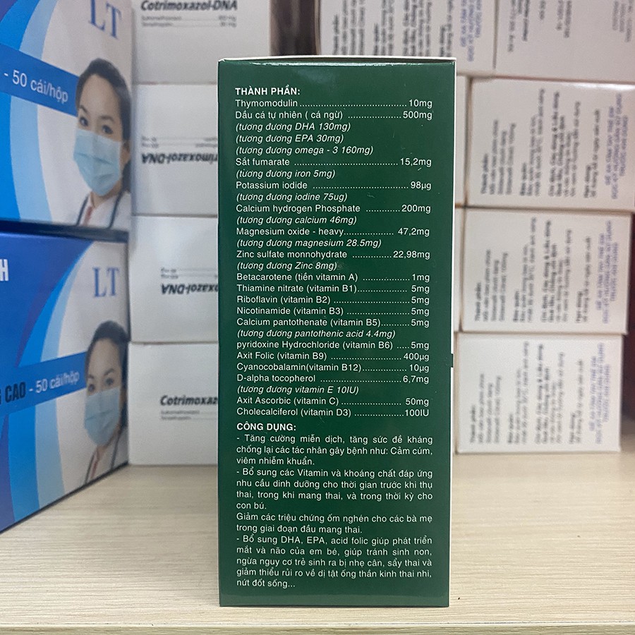 Thực phẩm Bổ Bà Bầu Protacare DHA- Hộp 30 Viên