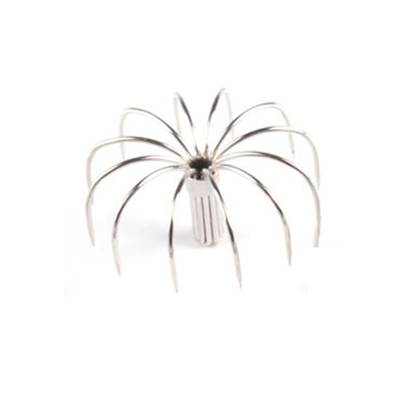 Bộ 5 Móc Câu Cá Hình Mực / Bạch Tuộc / Cá Bằng Thép Không Gỉ 12 Cái