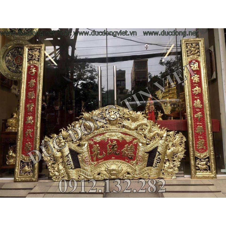 đôi câu đối của Hoành phi câu đối bằng đồng, đại tự câu đối bằng đồng giá tốt nhất toàn quốc
