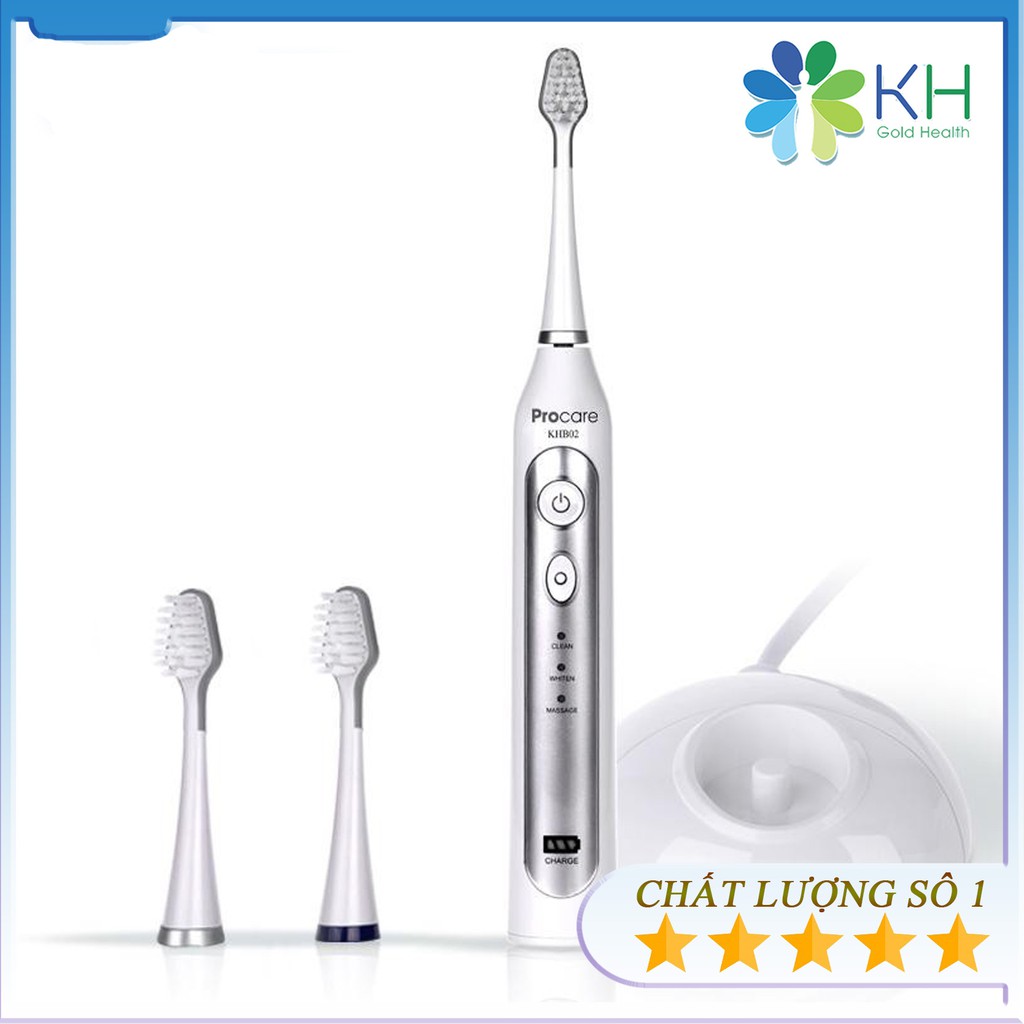 Bàn chải đánh răng điện procare KHB02 - Bàn chải máy người lớn