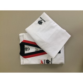 Võ phục Taekwondo Black Tiger cổ đỏ đen số 5