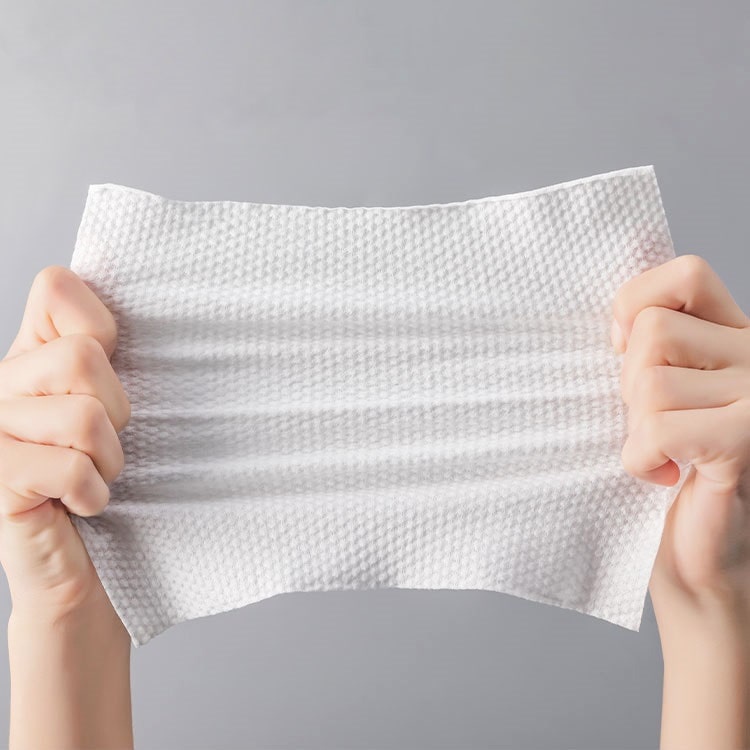 Khăn Lau Mặt Dùng 1 Lần HINAKY Lau Khô Lau Ướt - Khăn Giấy Đa Năng Dạng Cuộn 40 Tờ Animerry