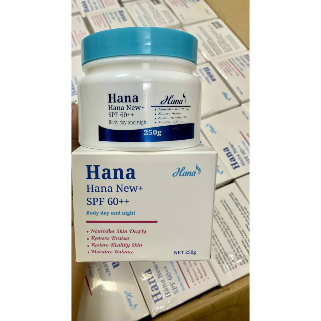 Kem dưỡng trắng Body Hana mẫu mới SPF 60++ | BigBuy360 - bigbuy360.vn