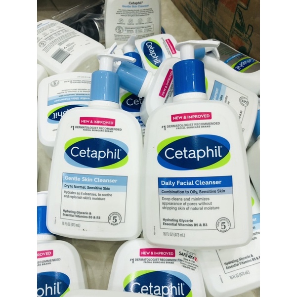 Sữa rửa mặt Cetaphil Daily Facial Cleanser for Normal to Oily Skin 473ml