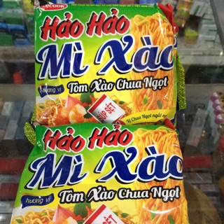 ( Ảnh Thật ) Set 5 gói Mì Tôm Hảo Hảo Xào Các Vị (5x75G)