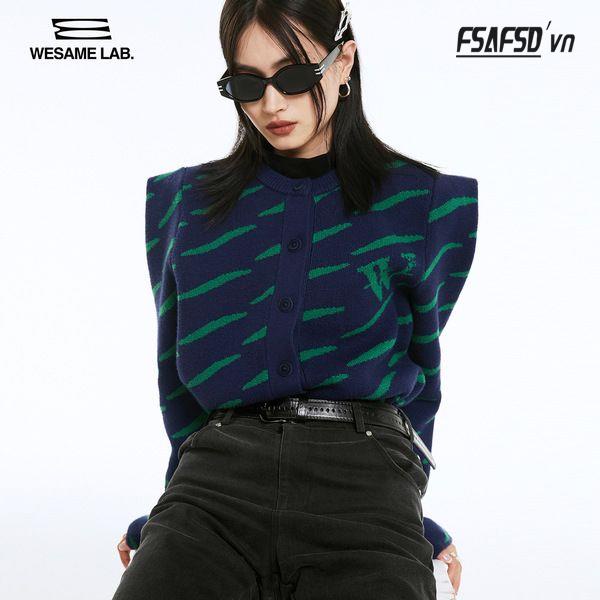 Áo Khoác Cardigan Dệt Kim Cổ Tròn Thời Trang Thu Đông Cho Nữ