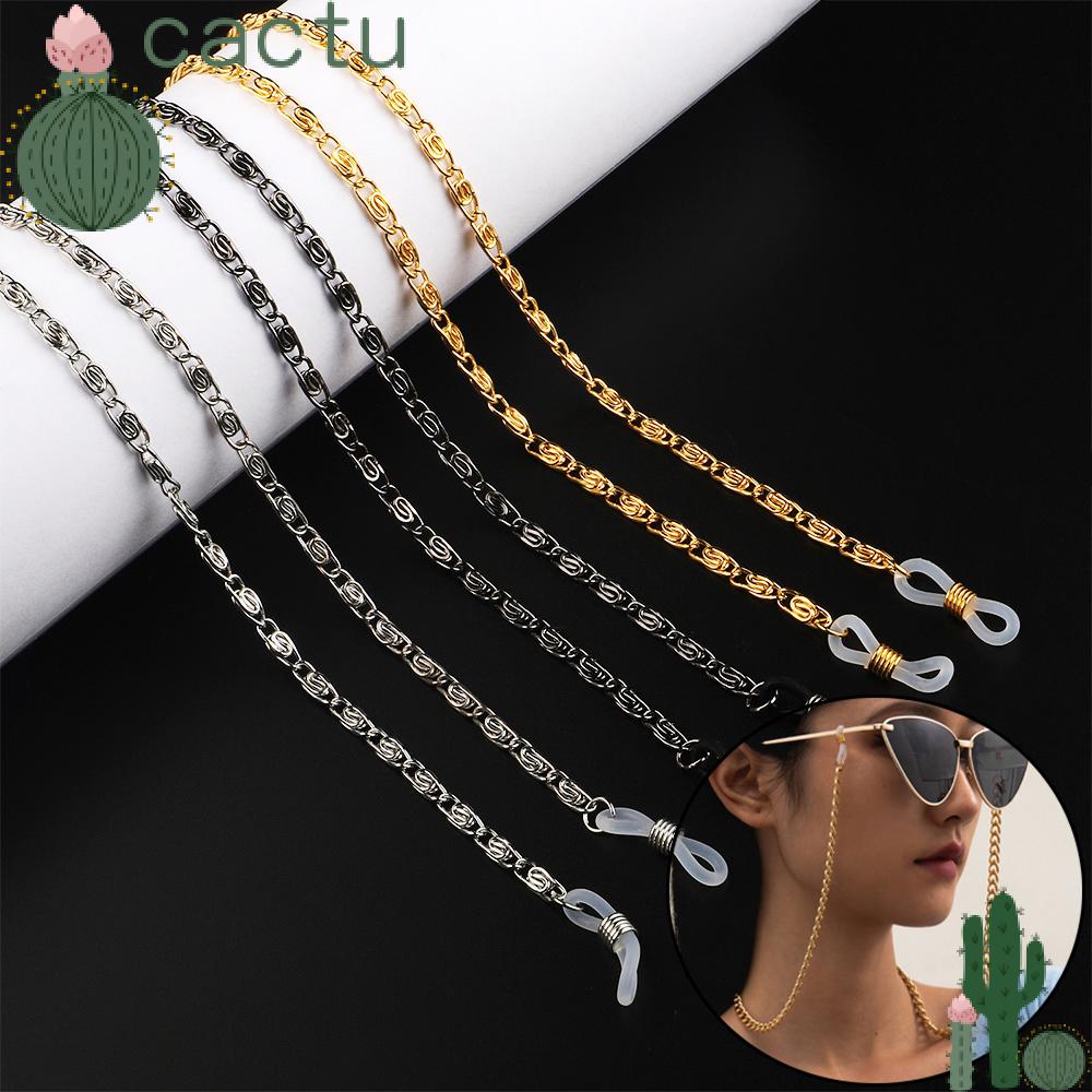Dây Đeo Mắt Kính Chống Trượt Bằng Kim Loại Phong Cách Vintage Thời Trang Dành Cho Nam Và Nữ