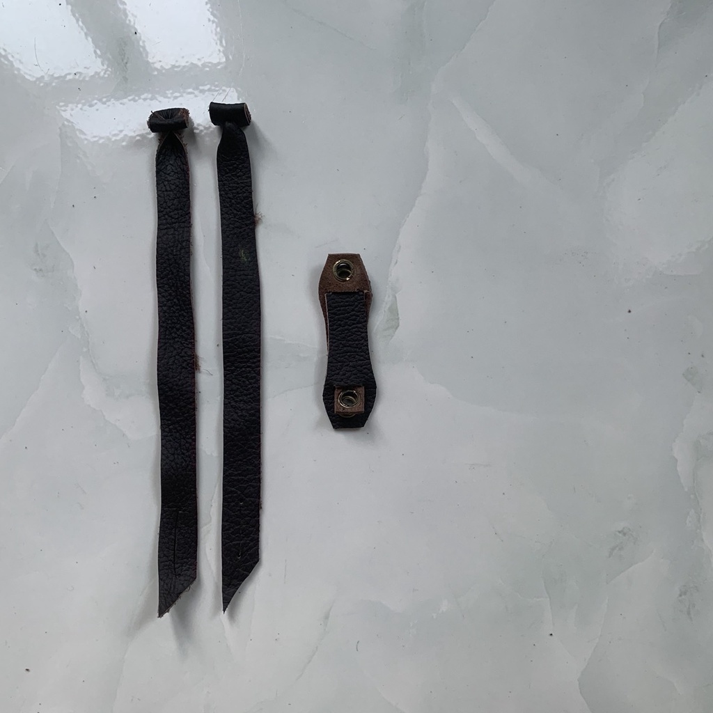 Phụ kiện chim săn - Dây xích chân chim bằng da 1 lớp chuyên dùng xích chân chim cắt nhỏ như kes, spa, shika, diều trắng