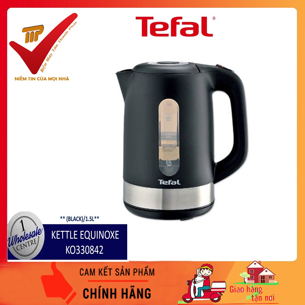 [Bảo Hành Chính Hãng] Ấm siêu tốc Tefal KO330842 Dung tích 1,5L công suất 2000W - 2400W