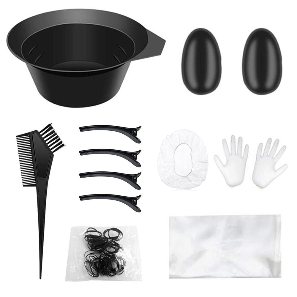 Bộ Dụng Cụ Nhuộm Màu Tóc Salon Chuyên Nghiệp 11 Cái