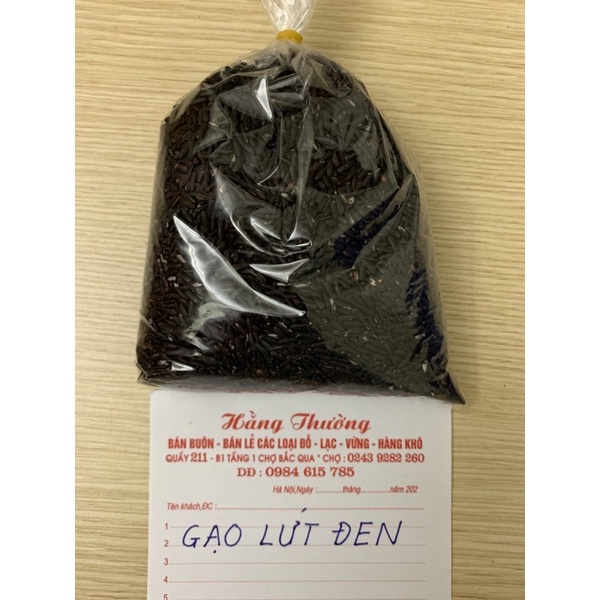 gạo lứt đen 500g