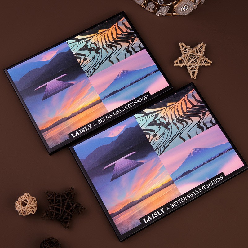 Bảng phấn mắt 40 màu lì và ánh nhũ tông màu ấm trang điểm tự nhiên | BigBuy360 - bigbuy360.vn