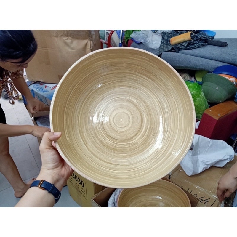 Chậu ngâm chân to bán kính rộng 30cm cao 12cm