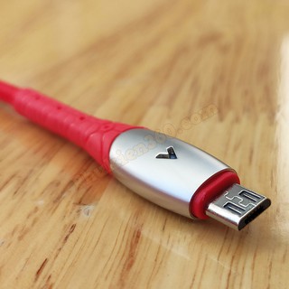 Dây Cáp Sạc Nhanh Có Đèn Báo (LN /Micro /Type-C) Earldom EC-049