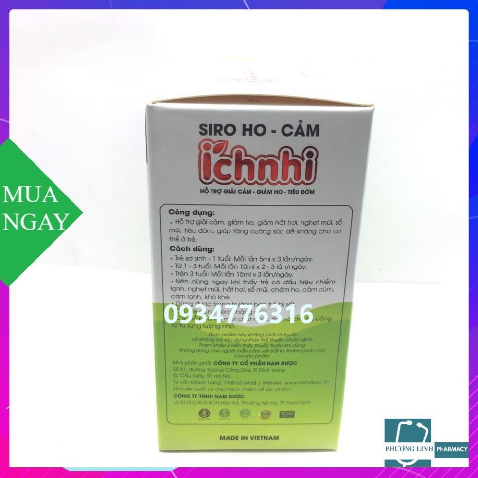 TPBVSK Siro ho cảm Ích nhi Hộp 30 gói x 5g
