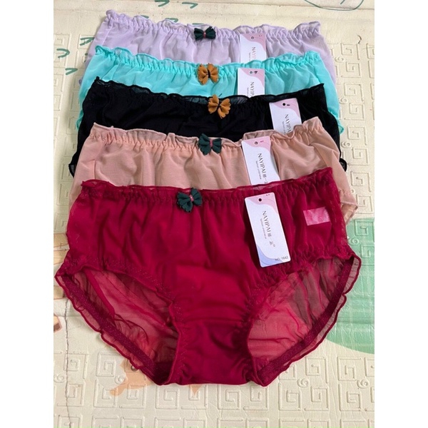 QUẦN LÓT LƯỚI TÀNG HÌNH ĐÍNH NƠ