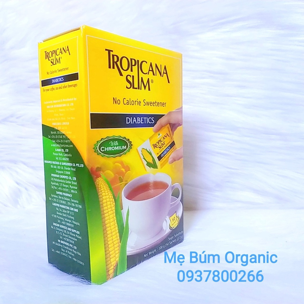 Đường Bắp Ăn Kiêng Không Calo Tropicana Slim Diabetics .