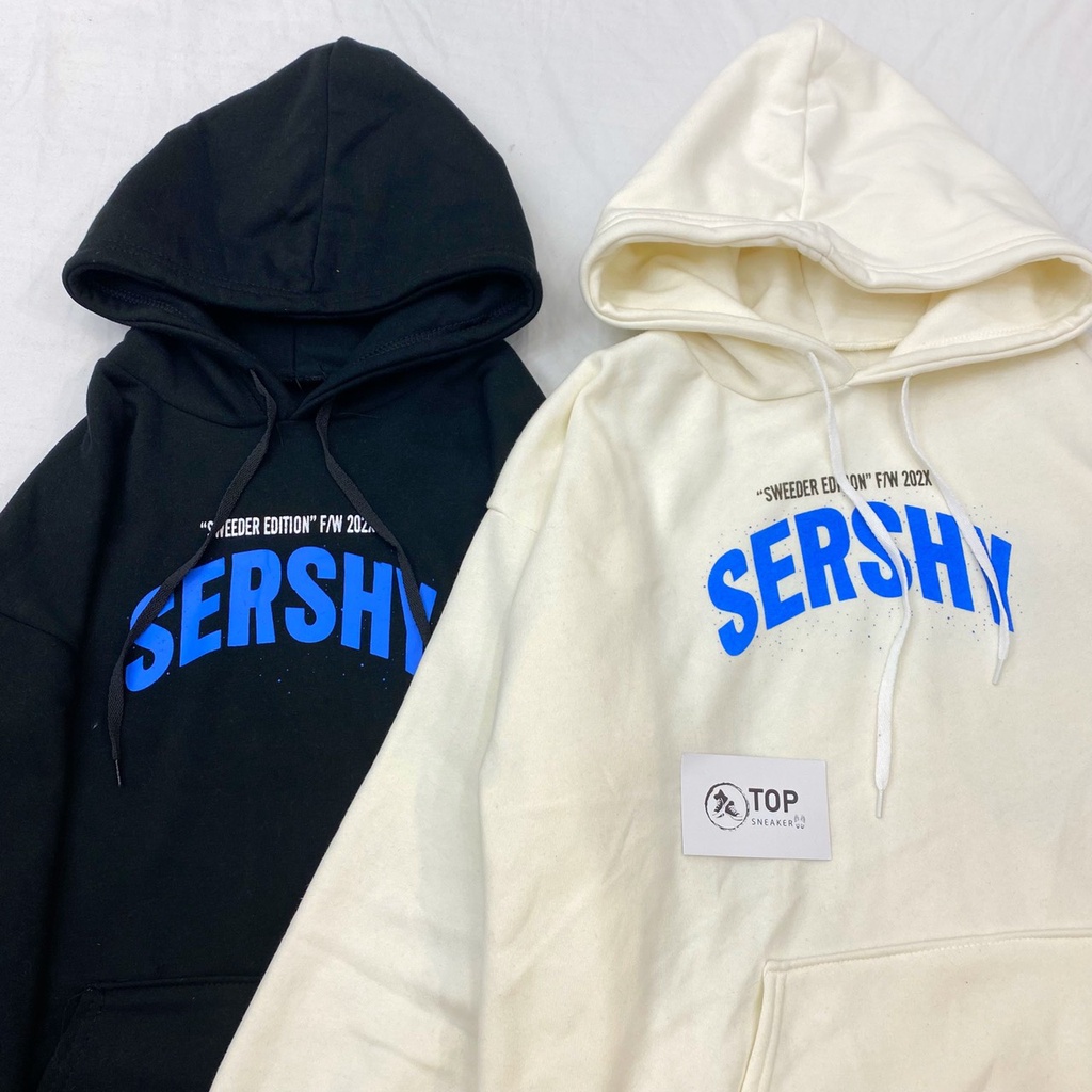 Áo Hoodie Zip Nam Nữ Mũ 2 Lớp Freesize SERSHY 2 Màu