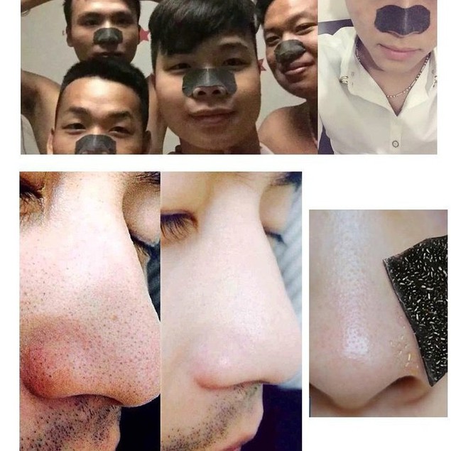 Mặt Nạ Lột Mụn Đầu Đen Vùng Mũi Hiệu REAL STYLE