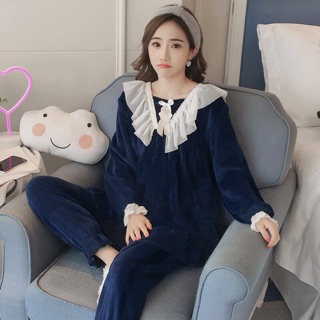 Bộ ngủ lông mịn siêu kute( oder 3-5h quange châu) mã 332