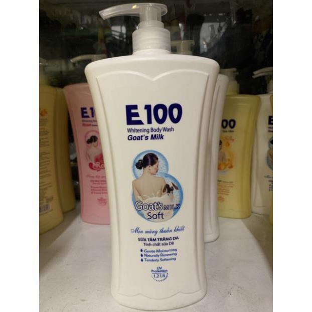 SỮA TẮM E100 SILKY 1,2ML và 800ML | BigBuy360 - bigbuy360.vn