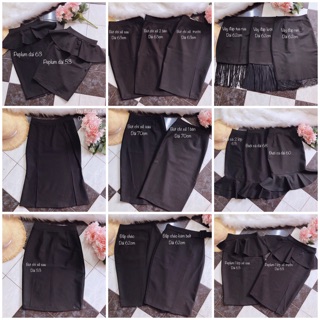 CHÂN VÁY BODY CÁC LOẠI - CHÂN VÁY CÔNG SỞ/ ĐI TIỆC ( có big size )