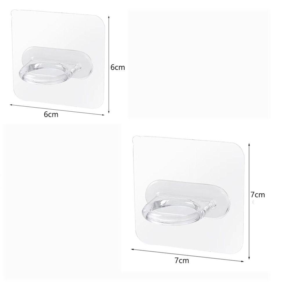 Giá Treo Chai Dầu Gội Trong Suốt Hình Tròn Tiện Dụng Cho Phòng Tắm / Nhà Bếp