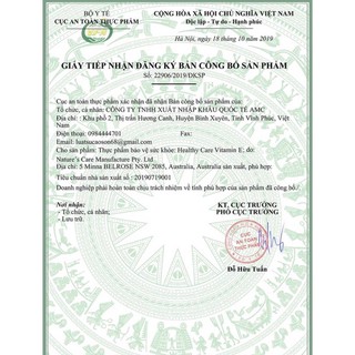 Vitamin E Heathycare 200 viên Úc date mới nhất