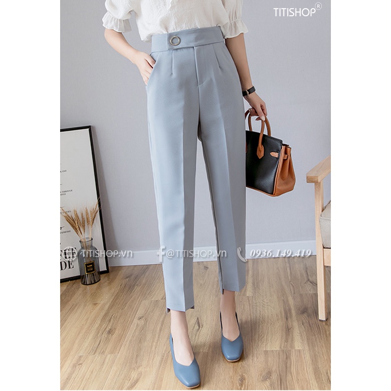 Quần tây nữ Baggy Titishop QDN155 Luxury