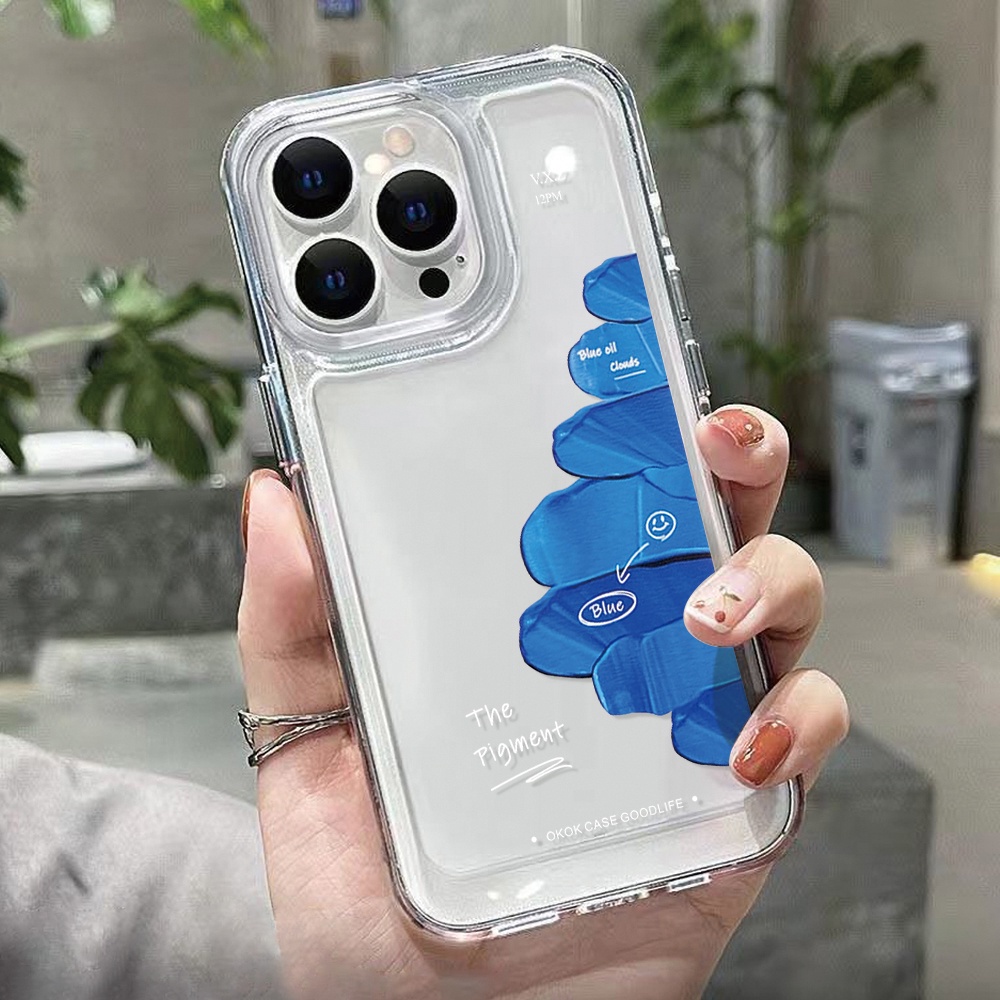 Ốp Điện Thoại Trong Suốt Hình Đám Mây Dễ Thương Cho iphone 11 13 7 8 Plus 12 13Pro Max X XS Max 7 8 SE 2020