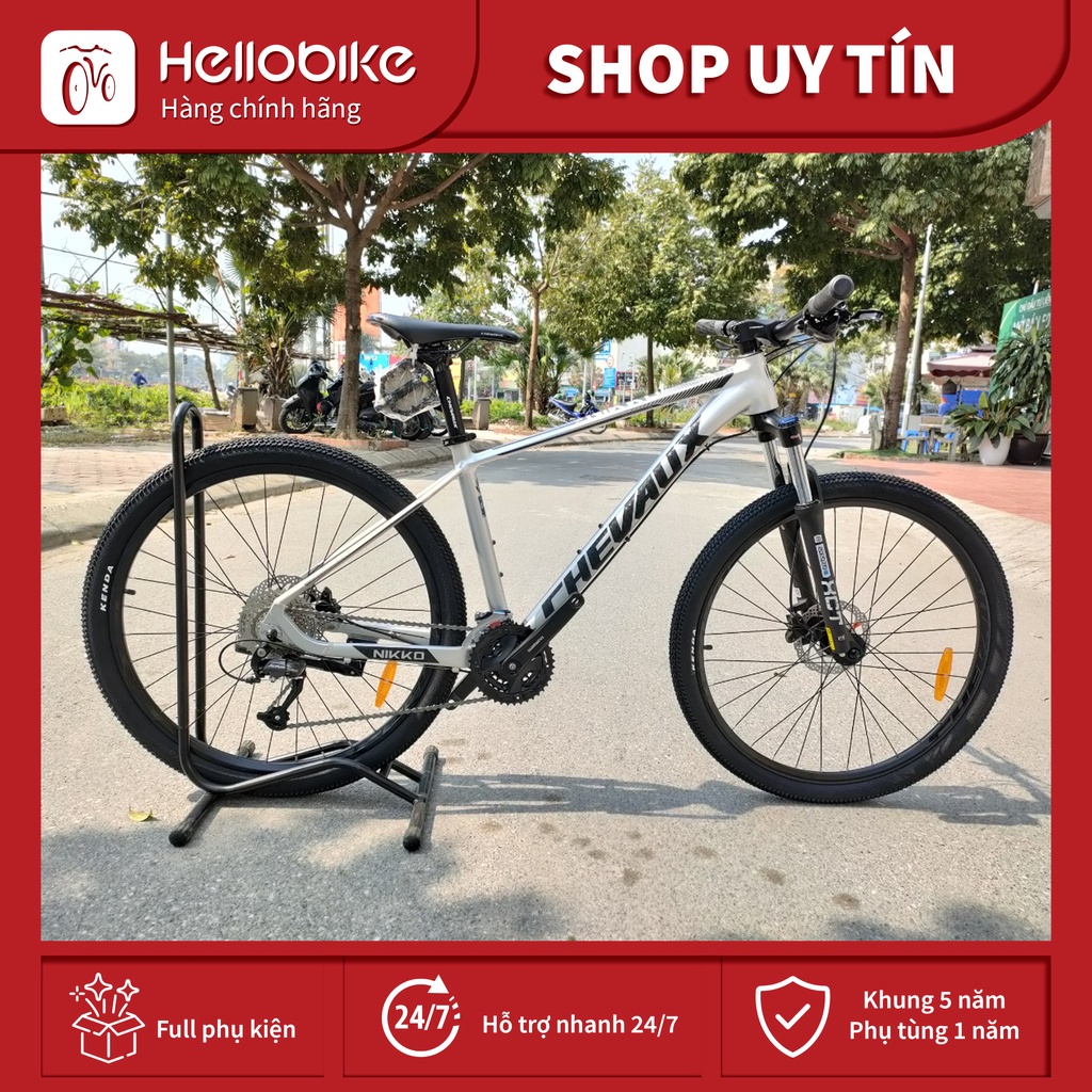 XE ĐẠP ĐỊA HÌNH CHEVAUX NIKKO - ảnh shop chụp
