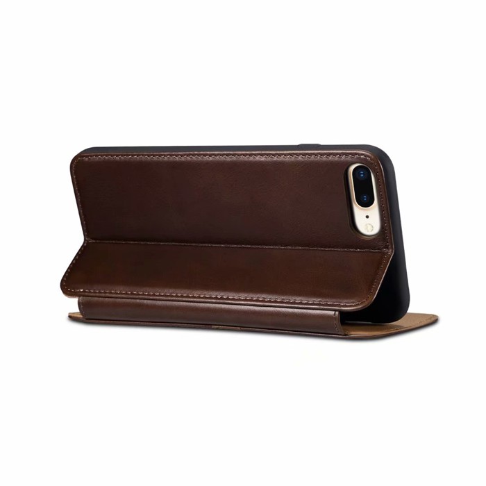 Vỏ bảo vệ iPhone 7 8 X Plus Genuine Leather da thật Case 8Plus 7Plus 7+ 8+ Cover iPhoneX Ốp lưng