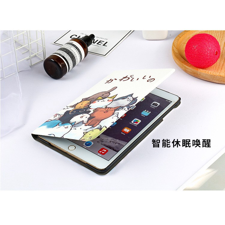 Ốp iPad, Bao Da iPad Hình mèo chibi