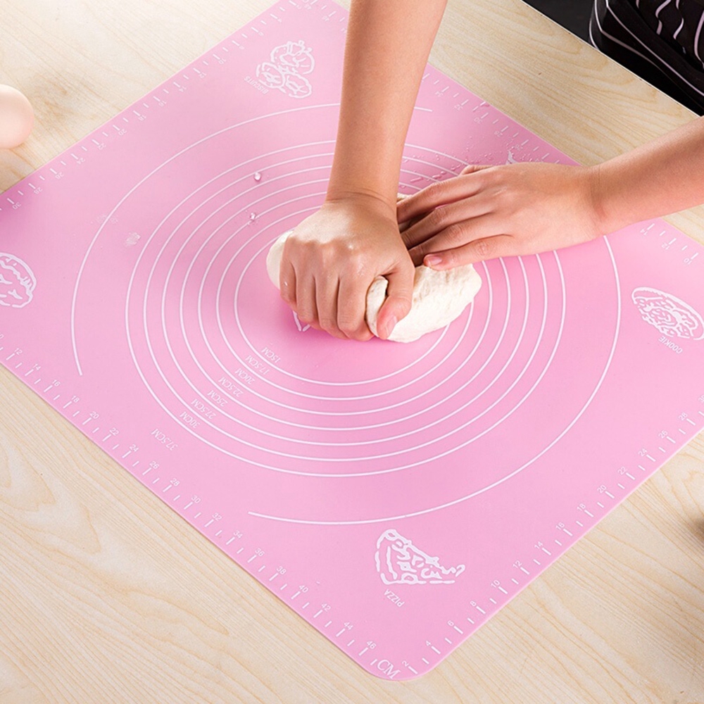 CONOPERY Tấm lót nhào bột bằng silicon tiện dụng cho làm bánh