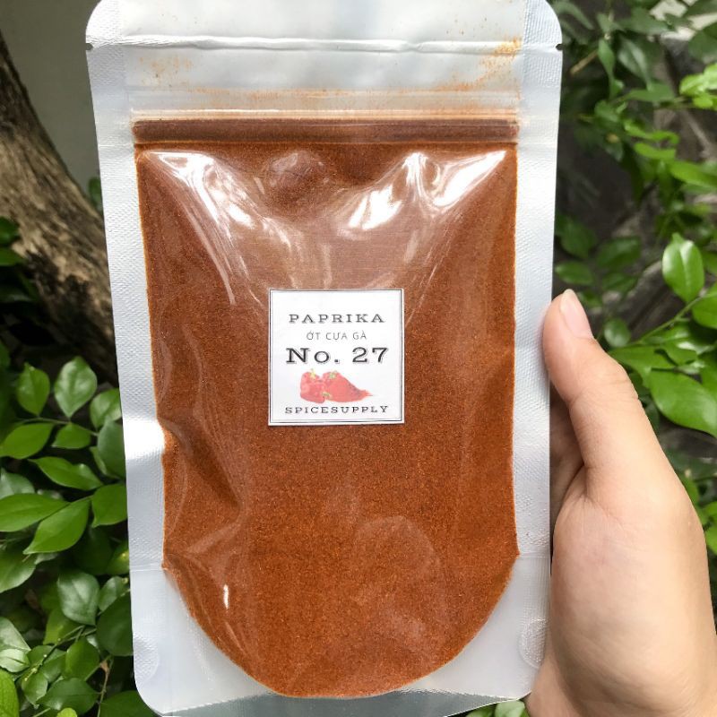 500g ớt Paprika - Ớt cựa gà không cay healthy giảm cân meal plan fitness gia vị tạo màu tự nhiên