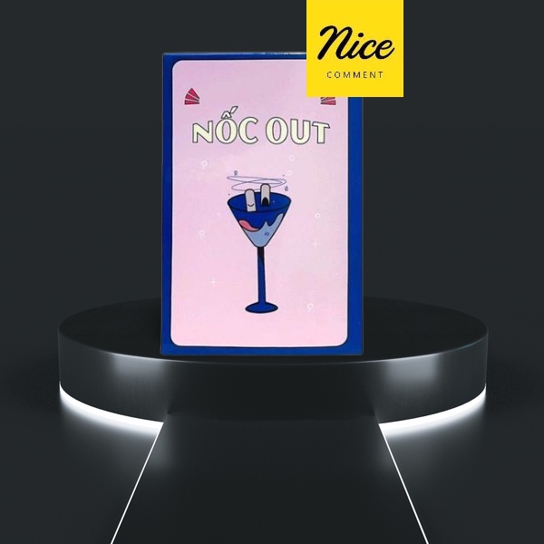 Bộ bài "Nốc Out" - Drinking Game dễ chơi giúp khuấy động các buổi hội họp, tụ tập vui chơi cùng bạn bè | HAY Gourmet