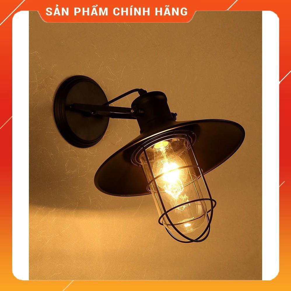 ĐÈN TƯỜNG VINTAGE CỔ ĐIỂN CHỐNG BÃO KÈM BÓNG LED EDISON NHƯ HÌNH